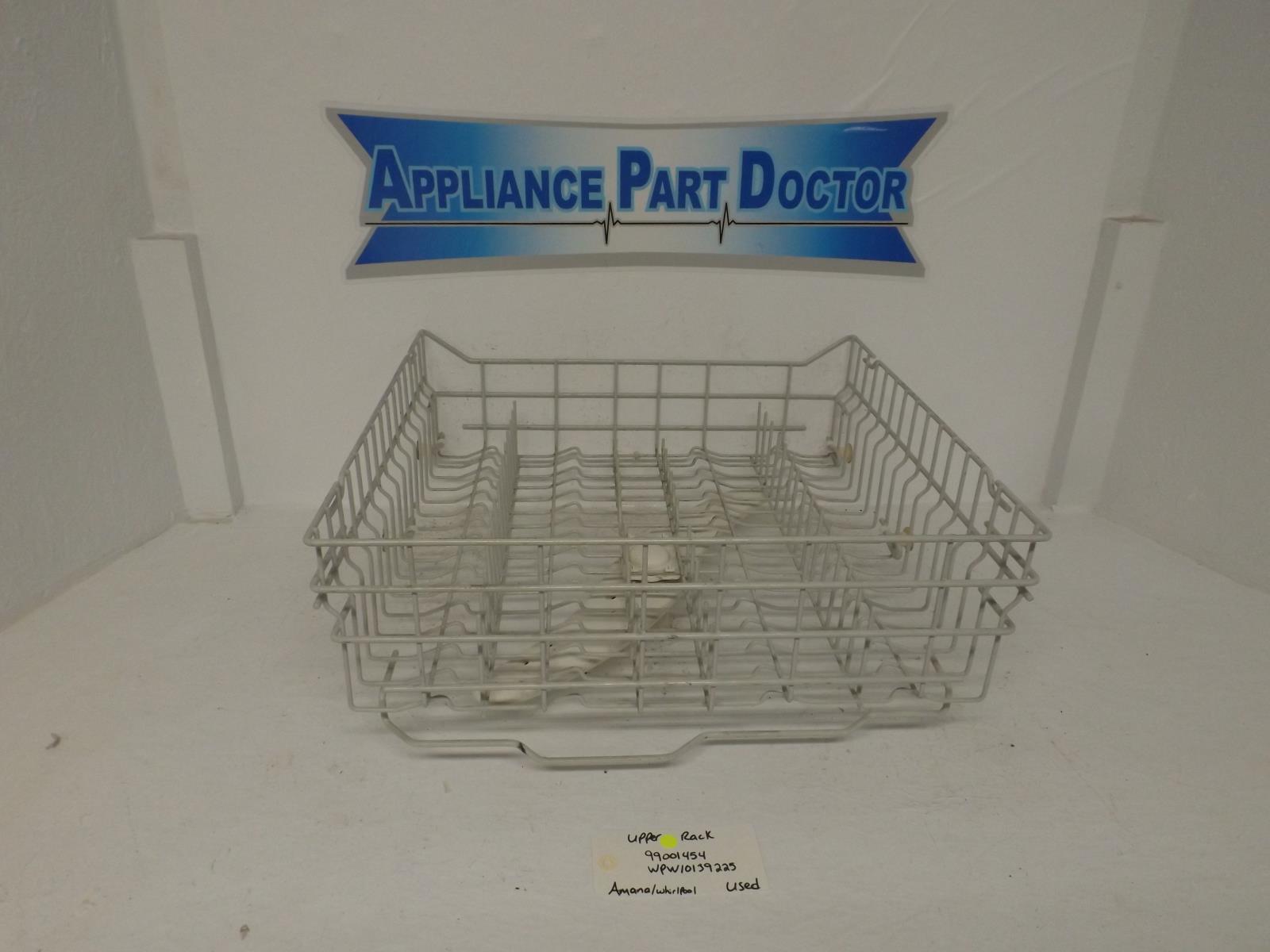 AMANA Dishwasher 99001454 WPW10139225 Upper Rack Used AMANA Dishwasher 99001454 WPW10139225 Upper Rack Used
